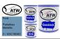 Preview: Ford, Parisblau Metallic, 2 / XSC1900C: 1L Lackdose + 1L Klarlack + 500ml Härter - Set, von ATW Autoteile West.